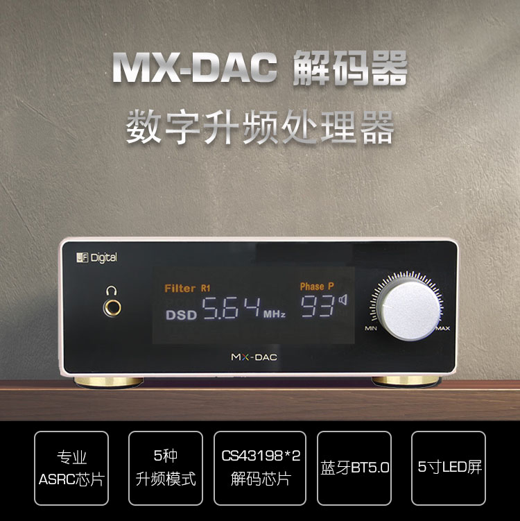 MX-DAC 双CS43198解码